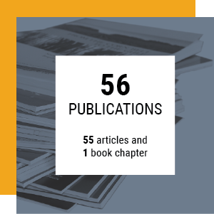 56 publications: 55 articles and 1 book chapter